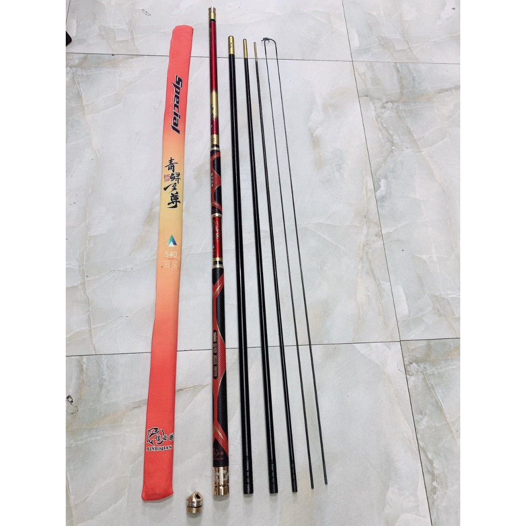 Cần Câu Cá Tầm Xanh Tối Cao Thế Hệ 6