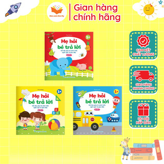 Sách - Bộ 3 cuốn Mẹ Hỏi Bé Trả Lời