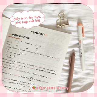 Vở Muji kích thước B5 chính hãng phong cách đơn giản giấy kẻ ngang