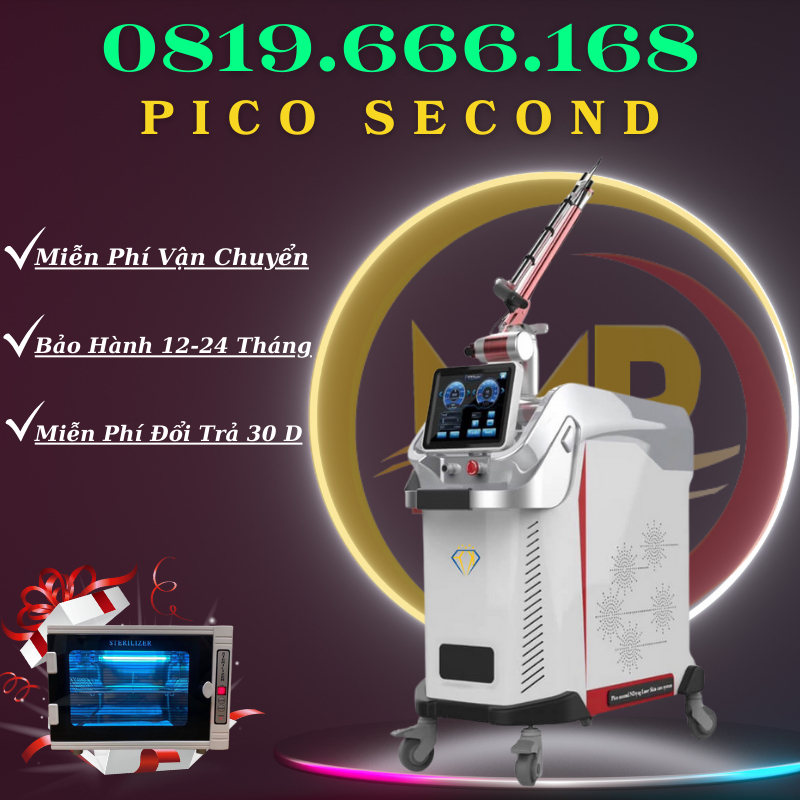 Máy Laser Trục Khuỷu Picosecond | Laser Pico second Xóa Xăm, Xóa Nám, Tàn Nhang Bắc Kinh