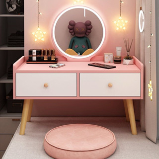 Bàn trang điểm ngồi bệt kiểu phong cách hiện đại bàn phấnmini có đèn LED