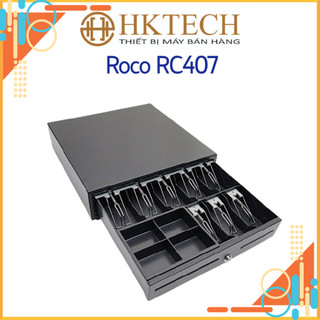 Két thu ngân cỡ lớn 8 ngăn kẹp, ngăn kéo thu ngân RC407 , két thu ngân giá rẻ cỡ lớn