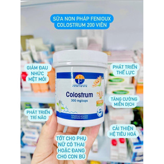 Sữa non Pháp colostrum Fenioux hàng chính hãng 200v