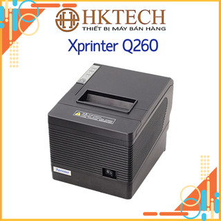 Máy in hóa đơn xprinter q260 , khổ 80mm , kết nối usb + lan +serial