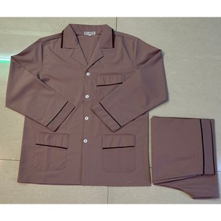  Bộ pijama bộ ngủ nam trung niên  ông già nhiều màu kate dài tay 