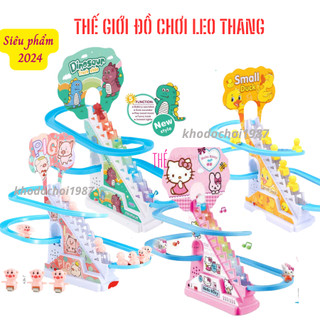 (Sỉ) Đồ Chơi Cầu Trượt Vịt Vàng Leo Thang, vịt leo thang Phát Nhạc Cực Vui Tai Cho Bé Yêu