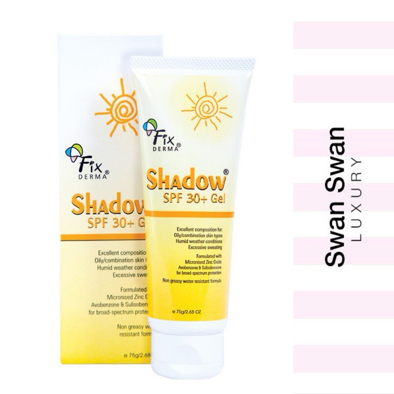 GEL CHỐNG NẮNG DA MẶT FIXDERMA SHADOW SPF 30+ (75G)