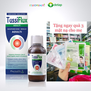 Tussiflux Adult - Hỗ trợ giảm ho cảm, cả nhà an tâm