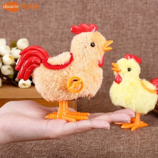 Gà trống chạy dây cót - gà con vặn cót biết nhảy - đồ chơi vặn cót nhảy lon ton bé chơi vui cả ngày