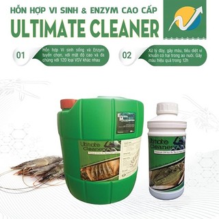 Vi sinh gốc em chuyên gây màu, xử lý nước, xử lý vi khuẩn co hại cho ao nuôi tôm cá - 2 chai 1l