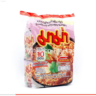 Bịch 10 gói Mì MAMA siêu thị thái lan dai ngon cay tê 