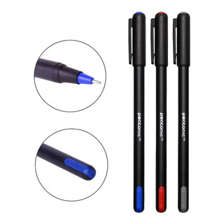 Hộp 12 bút gel linc pentonic 856 ngòi 0.6mm mực xanh, đen, đỏ, tím - mực ra đều, êm trơn, viết siêu thích