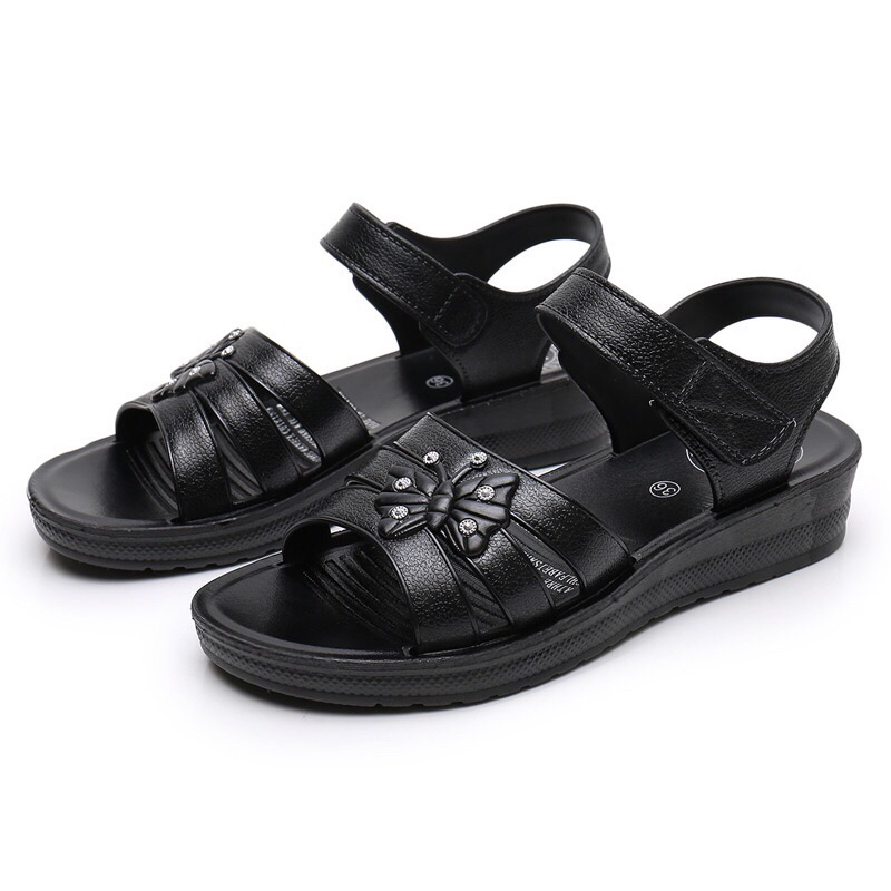 Dép sandal nữ trung niên cho bà cho mẹ- dép quai hậu nữ đi siêu êm