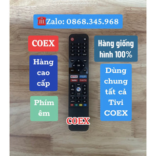 Remote điều khiển tivi coex