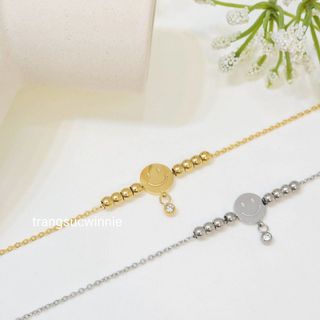 Lắc chân nữ titan Smile bi