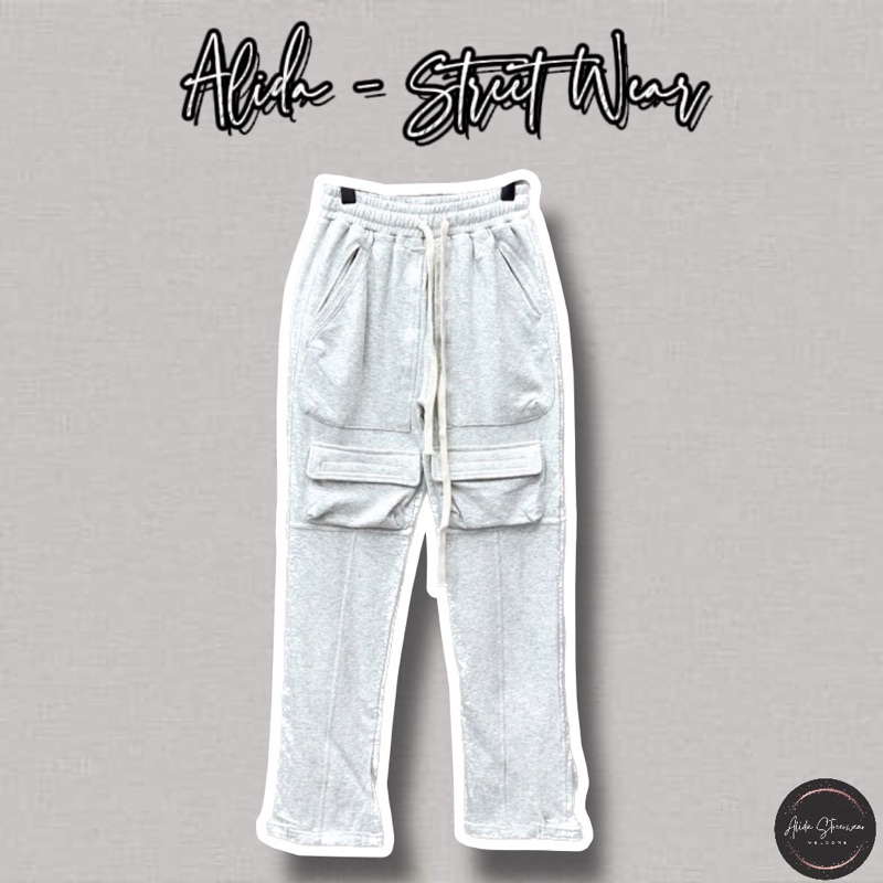 ⚡️[Hight Quality] Quần Cargo Paints Tears Of Saint - Điểm Nhấn Túi Hộp Phối Khóa Zip Phong Cách Stre