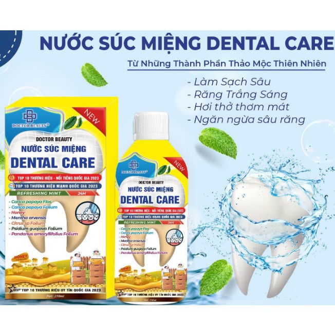 [MUA 2 TẶNG 2] Nước súc miệng DENTAL CARE