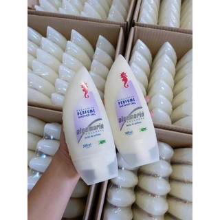 Sữa tắm Combo 2 chai sữa tắm cá ngựa nội địa Đức hương nước hoa, chai 300ml