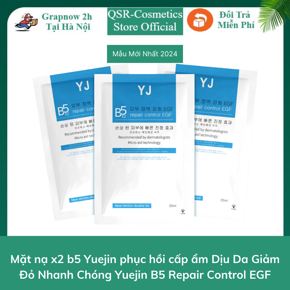 Mặt nạ mask B5x2 Yuejin phục hồi cấp ẩm dịu da