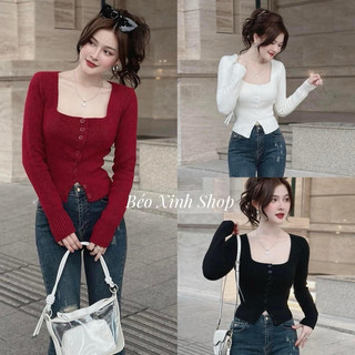 Béo Xinh Shop Áo Thun Nữ Vải Nỉ Tăm Có Bigsize 50 - 100Kg Dễ Thương - A.1290