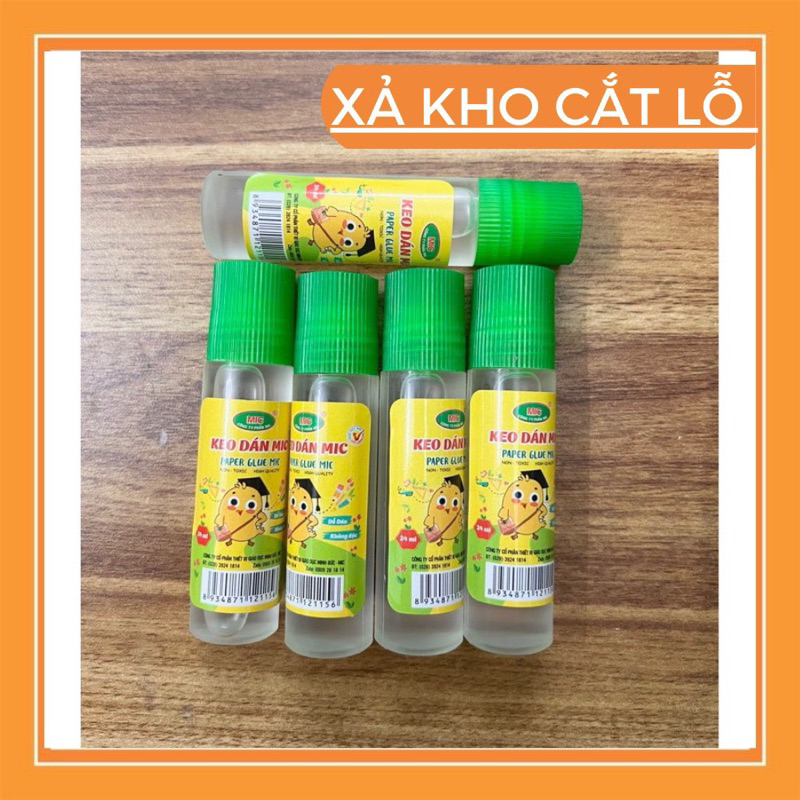 Combo 05 Lọ Keo dán Mic 24ml (hồ nước)