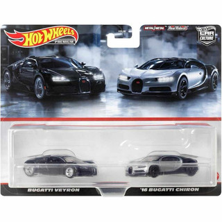 Hobby store Hot Wheels Premium Car Culture 2-Pack Bugatti Veyron & '16 Bugatti Chiron