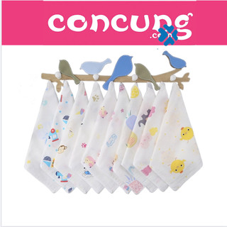 Set 10 khăn sữa sợi tre xuất hàn cao cấp