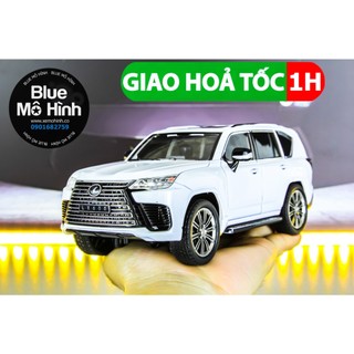 Mô hình xe suv lexus lx600 1:24