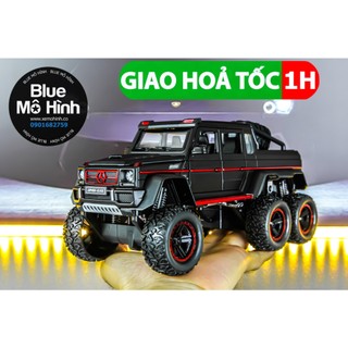 Xe mô hình Mercedes G63 AMG bán tải Pickup Offroad 1:24