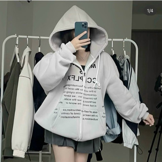 Áo Khoác Nữ In Chữ MAN KIND From To Vải Nỉ Dày Đẹp