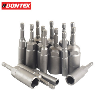 Chụp Bulong Sâu Lòng Bắn Vít Chân Lục Giác DONTEK Dài 80mm Các Kích Cỡ Chuyên Vặn Ốc Vít Ren Sâu Lòng