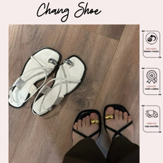 Sandal nữ Z.R xỏ ngón đế bệt đi chơi đi biển dễ phối đồ xuất Fullbox 2773