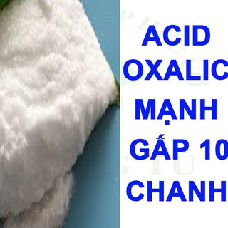 Oxalic acid - Bột chanh bột tẩy trắng , tẩy vết dầu, rỉ sét, ố vàng trên vải, tẩy keo chụp bản
