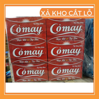Xà bông Cỏ may Đỏ thơm truyền thống 100gr