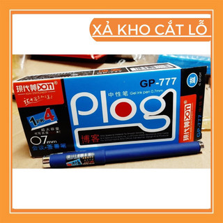 Bút Gel GP-777 hộp 12 cái (Xanh - Đen)