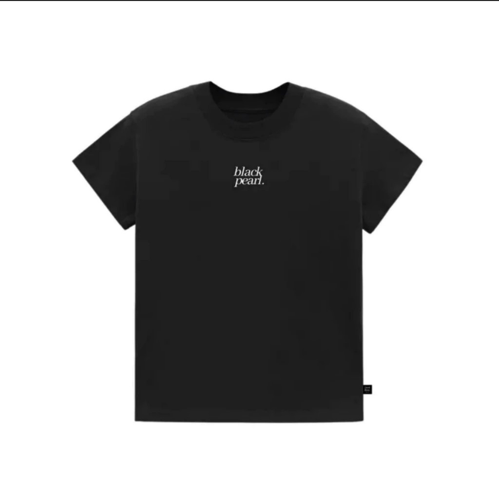 Áo thun baby tee nữ cổ tròn tay ngắn thêu hình black fearl A142 SUTANO | BigBuy360 - bigbuy360.vn