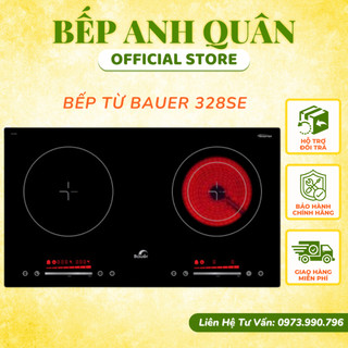 Bếp điện từ bauer be 328se | công nghệ inverter tiết kiệm điện | không kén nồi | bảo hành chính hãng 3 năm