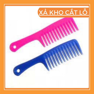 Lược nhựa răng thưa chải tóc loại to