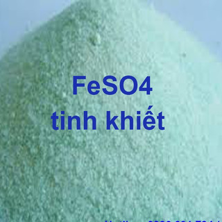 Phân bón feso4 .1h20 sắt sunphat tinh khiết túi 1kg