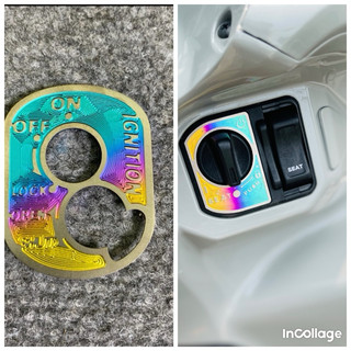 Dán ổ khoá titan vision và wave 110