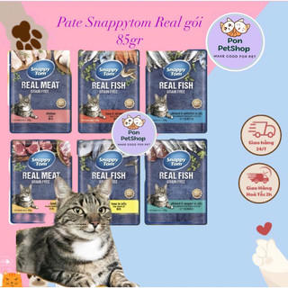 Pate Snappytom 85gr Realfish gói snappytom