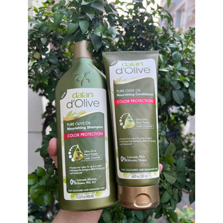 Dầu gội xả Oliu cho tóc mỏng & yếu Dalan D'Olive Volumizing Shampoo 400ml