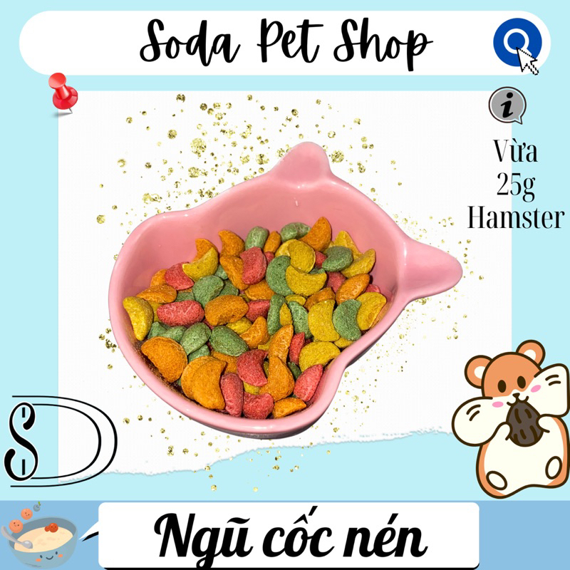 Ngũ Cốc Nén Cho Hamster