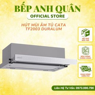Máy hút mùi cata tf 2003 duralum 700/900 - hút mùi âm tủ - bảo hành 2 năm