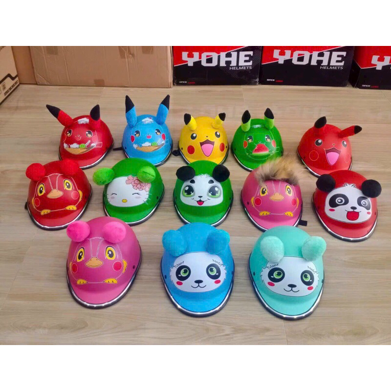 Nón bảo hiểm cho bé hình thú