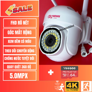 Camera Wifi Yoosee 2.0Mpx Siêu Nét Góc Rộng