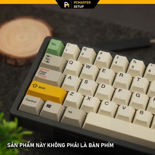 Keycap pbt Retro Classic Cherry profile nút cho bàn phím cơ của pcmaster
