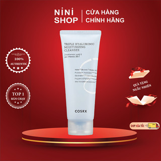 Sữa rửa mặt Cosrx Hydrium Triple Hyaluronic Moisture Cleanser 150ml - ninishop