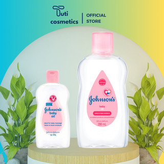 Dầu massage dưỡng ẩm johnson’s baby oil 200ml và 50ml – tuti cosmetics