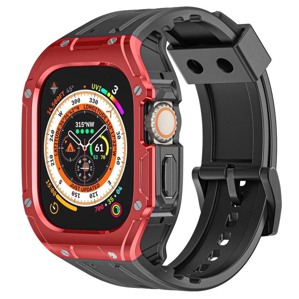 Ốp Case tích hợp dây đeo bảo vệ cho Apple Watch Ultra / Apple Watch Ultra 2 / Ultra 3 Size 49mm